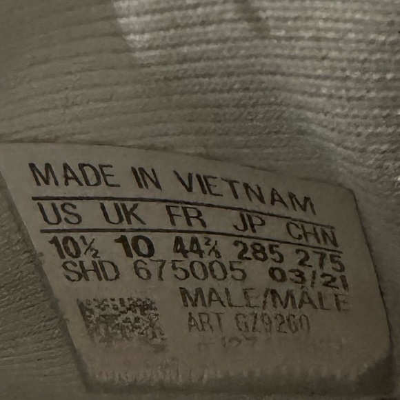 Adidas White Athletic Shoes - Picture 5 of 5